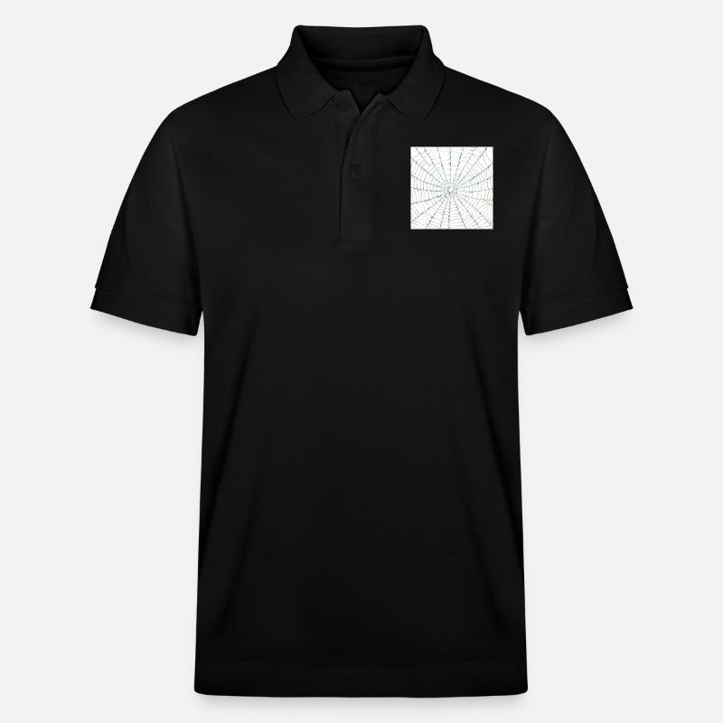 Conception de toile d’araignée - Polo PREPSTER bio Stanley/Stella Unisexe - noir