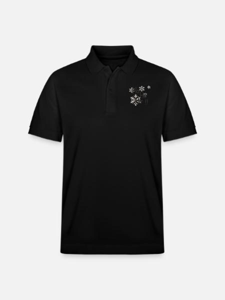 Ho Ho Ho - Stanley/Stella Unisex Bio-Poloshirt PREPSTER - Schwarz