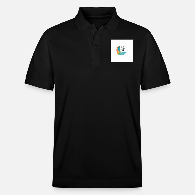 Bunter Hund - Stanley/Stella Unisex Bio-Poloshirt PREPSTER - Schwarz