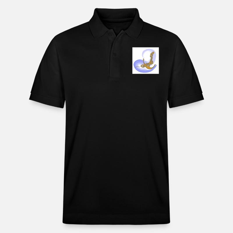 Bootsanker - Stanley/Stella Unisex Bio-Poloshirt PREPSTER - Schwarz