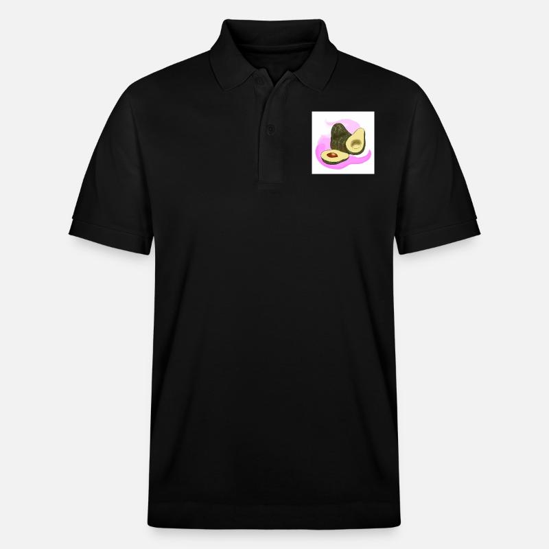 Avocado - Stanley/Stella Unisex Bio-Poloshirt PREPSTER - Schwarz