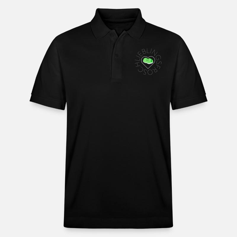 Lieblingsfrosch - Stanley/Stella Unisex Bio-Poloshirt PREPSTER - Schwarz