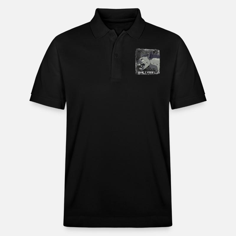 Hyäne - Stanley/Stella Unisex Bio-Poloshirt PREPSTER - Schwarz