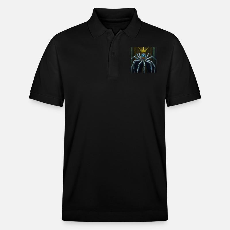 König der Spinnen - Stanley/Stella Unisex Bio-Poloshirt PREPSTER - Schwarz