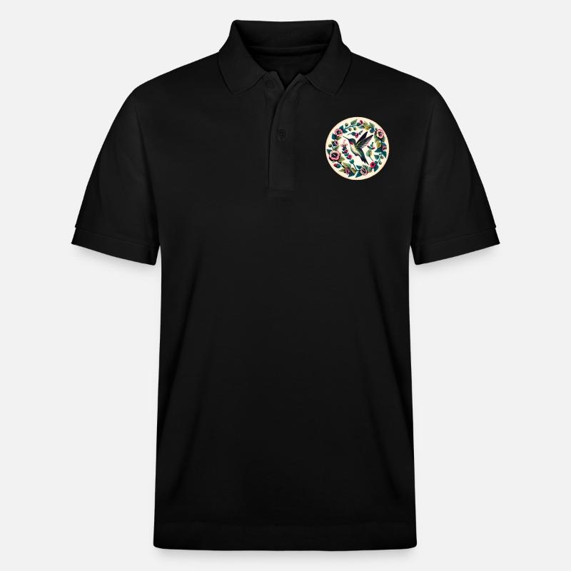 Colibri - Polo PREPSTER bio Stanley/Stella Unisexe - noir