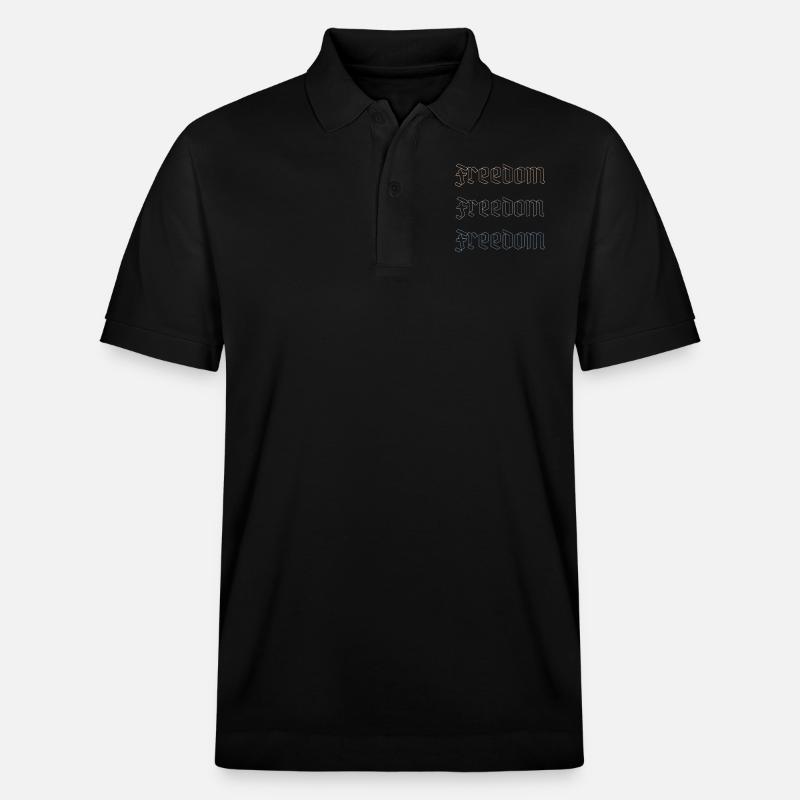 Liberté en trois actes - Polo PREPSTER bio Stanley/Stella Unisexe - noir