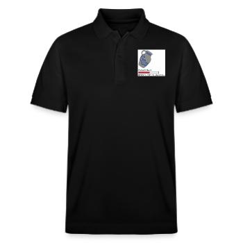Bembel EXE Loading - Stanley/Stella Unisex Organic Polo Shirt PREPSTER - black - Front - Roxy (174cm) & Andy (188cm)