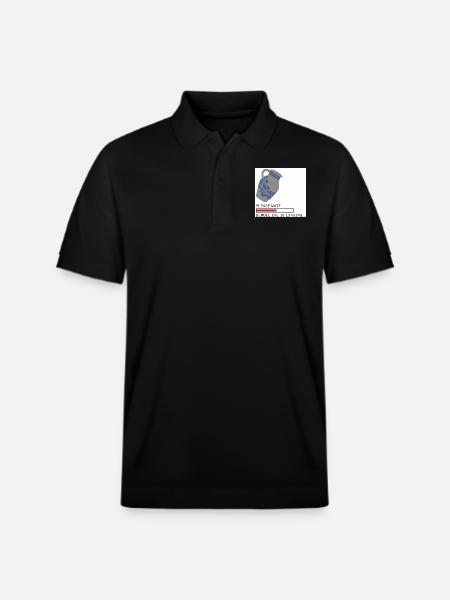 Bembel EXE Loading - Stanley/Stella Unisex Organic Polo Shirt PREPSTER - black