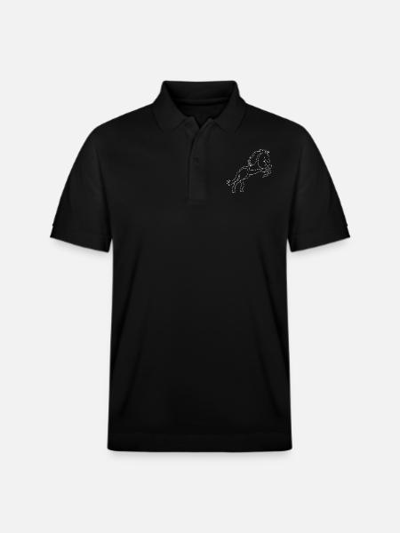 IMG 5407 - Stanley/Stella Unisex Organic Polo Shirt PREPSTER - black