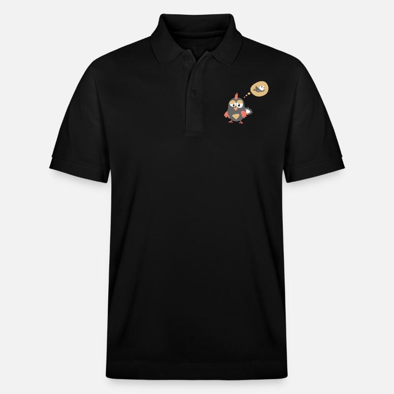 I have a dream - Polo PREPSTER bio Stanley/Stella Unisexe - noir