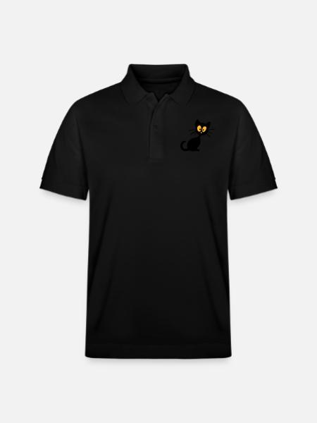 Kätzchen - Stanley/Stella Unisex Bio-Poloshirt PREPSTER - Schwarz