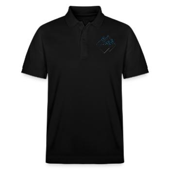 You can do it - Stanley/Stella Unisex Bio-Poloshirt PREPSTER - Schwarz - Vorne - Roxy (174cm) & Andy (188cm)