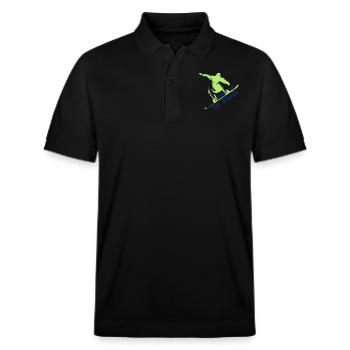 Conseils de seigneur - Polo PREPSTER bio Stanley/Stella Unisexe - noir - Devant - Roxy (174cm) & Andy (188cm)