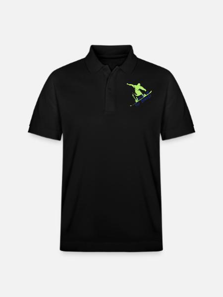 Lord's boards - Stanley/Stella Unisex Organic Polo Shirt PREPSTER - black