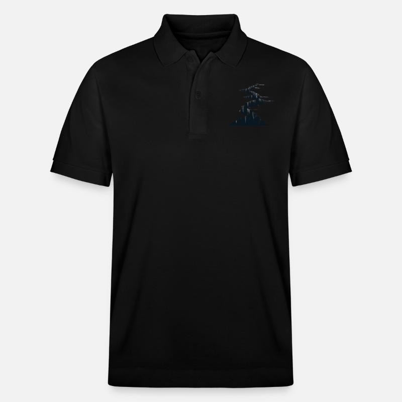 Fissure dans le sol - Polo PREPSTER bio Stanley/Stella Unisexe - noir