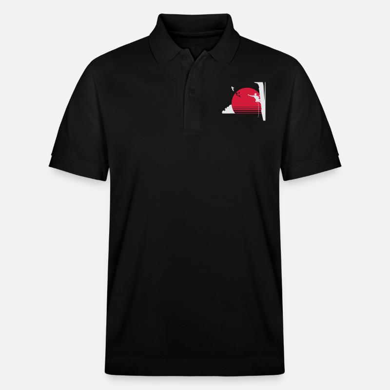 Climber - Stanley/Stella Unisex Bio-Poloshirt PREPSTER - Schwarz