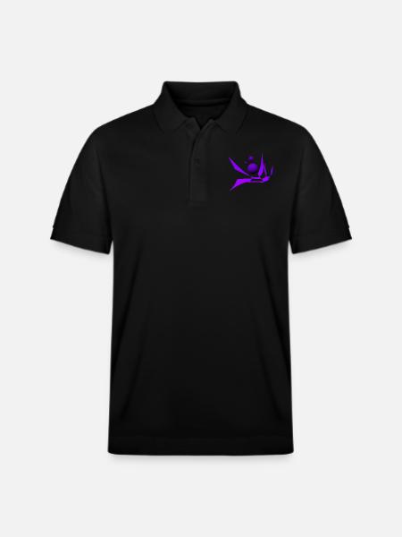 Bicubic Waves - Stanley/Stella Unisex Bio-Poloshirt PREPSTER - Schwarz