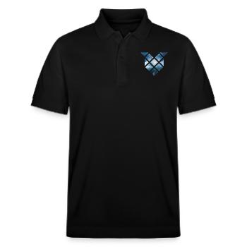 North - Stanley/Stella Unisex Organic Polo Shirt PREPSTER - black - Front - Roxy (174cm) & Andy (188cm)