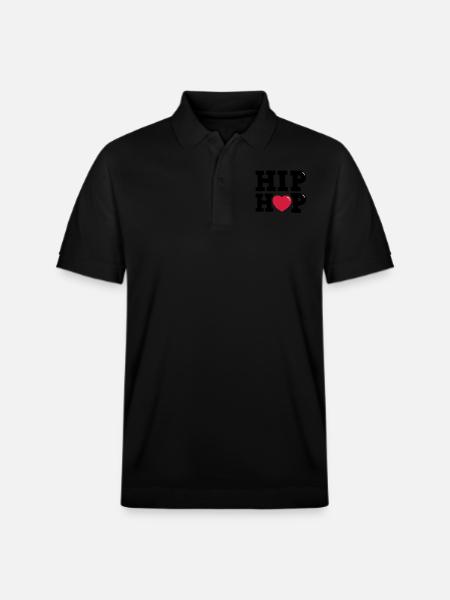 hiphop - Stanley/Stella Unisex Organic Polo Shirt PREPSTER - black