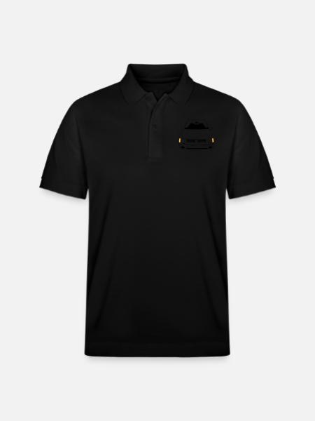 205 de Face - Polo PREPSTER bio Stanley/Stella Unisexe - noir
