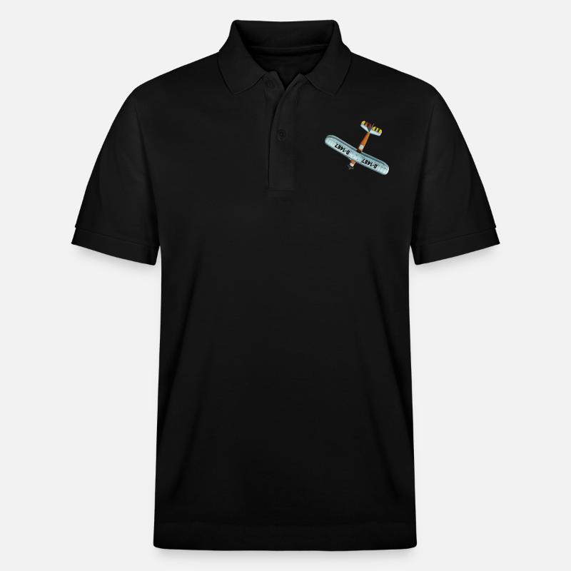 Udet Flieger 02 - Polo PREPSTER bio Stanley/Stella Unisexe - noir