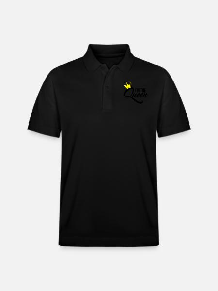 I'm the Queen - Stanley/Stella Unisex Bio-Poloshirt PREPSTER - Schwarz