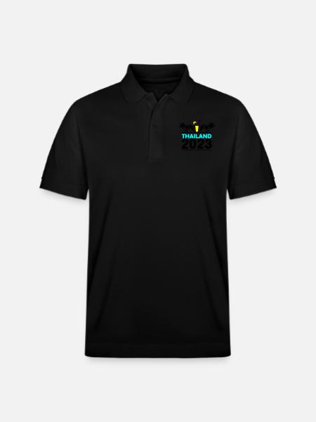 Thailand 2023 - Stanley/Stella Unisex Organic Polo Shirt PREPSTER - black