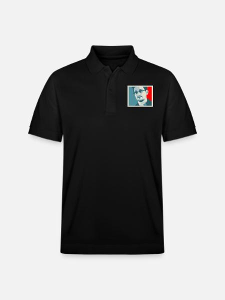 snowden - Stanley/Stella Unisex Organic Polo Shirt PREPSTER - black