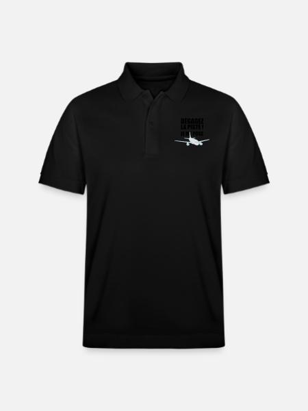 JE ME POSE ! - Polo PREPSTER bio Stanley/Stella Unisexe - noir