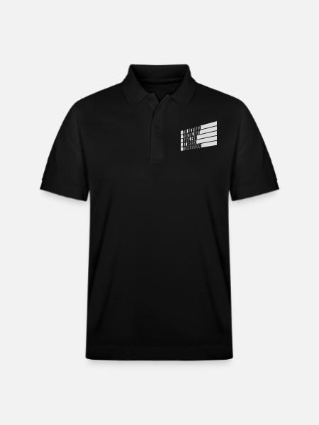have fun at work - Stanley/Stella Unisex Organic Polo Shirt PREPSTER - black