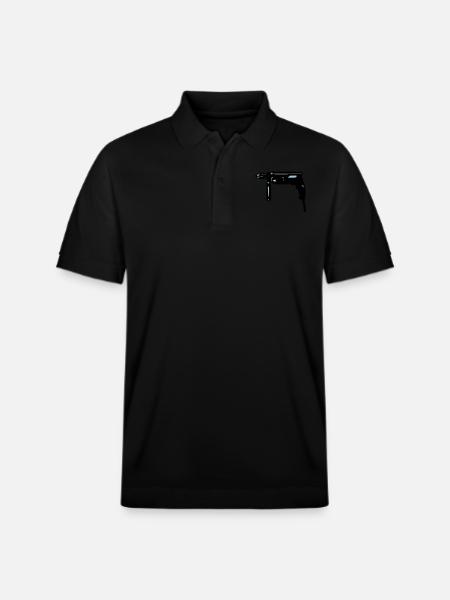 Drill - Stanley/Stella Unisex Organic Polo Shirt PREPSTER - black