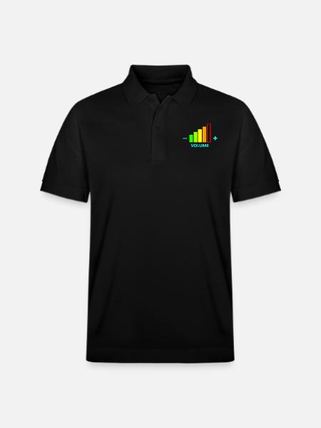 VOLUME UP MEN - Stanley/Stella Unisex Organic Polo Shirt PREPSTER - black