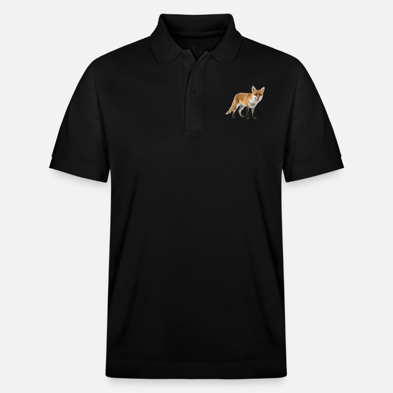 Fuchs - Stanley/Stella Unisex Bio-Poloshirt PREPSTER - Schwarz