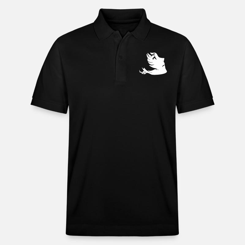 Anime - Polo PREPSTER bio Stanley/Stella Unisexe - noir