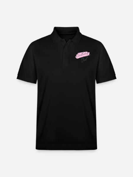 Fille d’anniversaire - Polo PREPSTER bio Stanley/Stella Unisexe - noir
