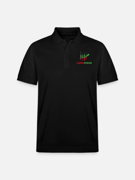 Aktienliebe - Stanley/Stella Unisex Bio-Poloshirt PREPSTER - Schwarz