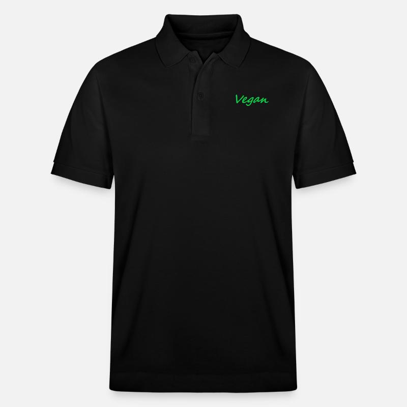 Vegan - Stanley/Stella Unisex Bio-Poloshirt PREPSTER - Schwarz
