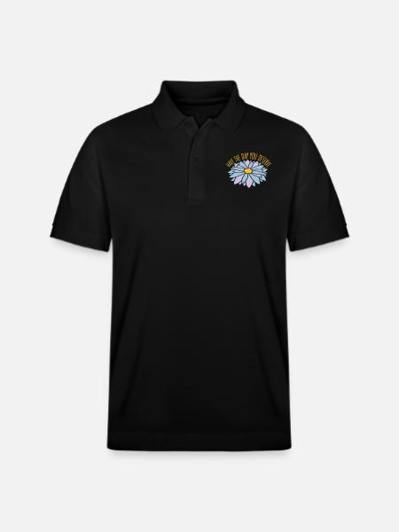 the day you deserve - Stanley/Stella Unisex Organic Polo Shirt PREPSTER - black