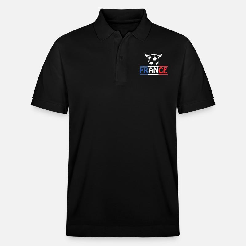 Fußball Soccer - Stanley/Stella Unisex Bio-Poloshirt PREPSTER - Schwarz