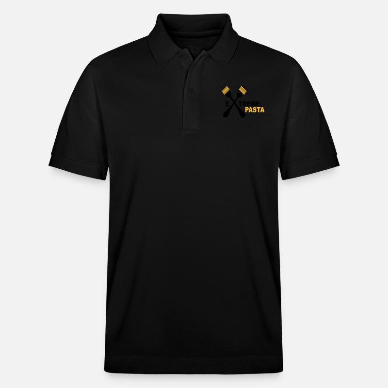 Pasta - Stanley/Stella Unisex Bio-Poloshirt PREPSTER - Schwarz