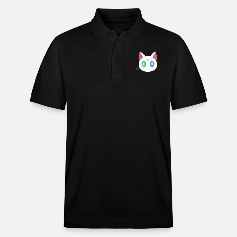 Chat drôle - Polo PREPSTER bio Stanley/Stella Unisexe - noir