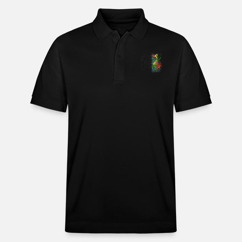Gegensätze - Stanley/Stella Unisex Bio-Poloshirt PREPSTER - Schwarz