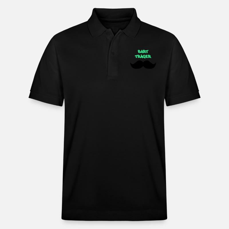 bart träger2 - Stanley/Stella Unisex Bio-Poloshirt PREPSTER - Schwarz