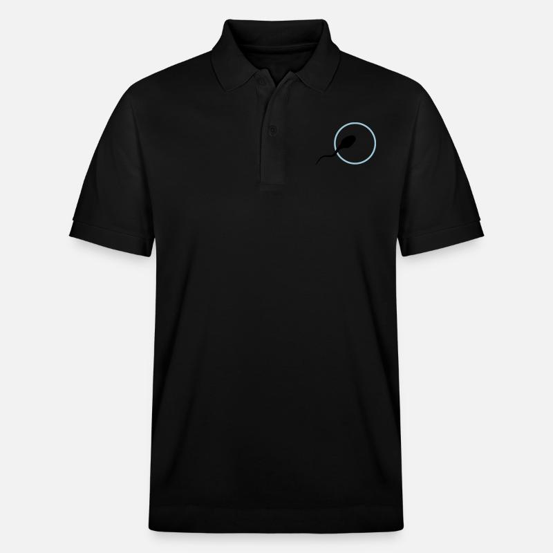 sperm3 - Stanley/Stella Unisex Bio-Poloshirt PREPSTER - Schwarz