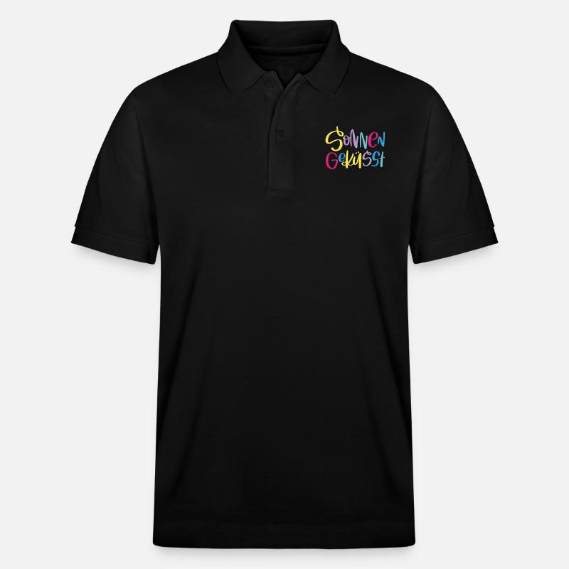 Sonnengeküsst - Stanley/Stella Unisex Bio-Poloshirt PREPSTER - Schwarz