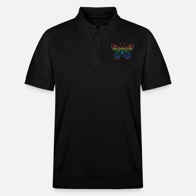 Papillon - Polo PREPSTER bio Stanley/Stella Unisexe - noir