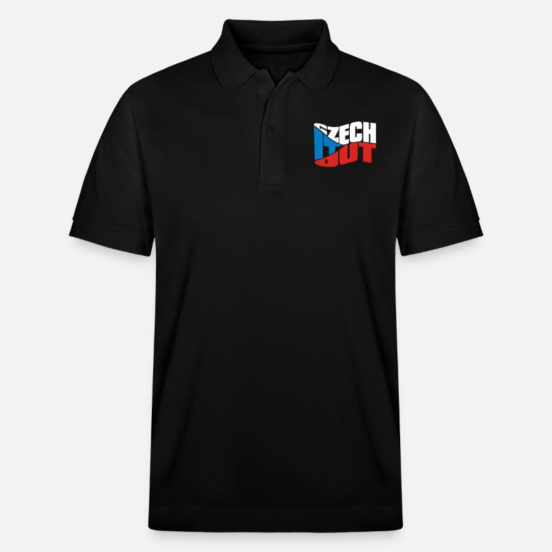 chech - Stanley/Stella Unisex Bio-Poloshirt PREPSTER - Schwarz
