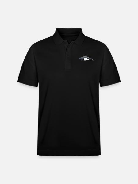 Dall niser - Dall s nise dall Marsouin - Stanley/Stella PREPSTER økologisk unisex-poloskjorte - svart