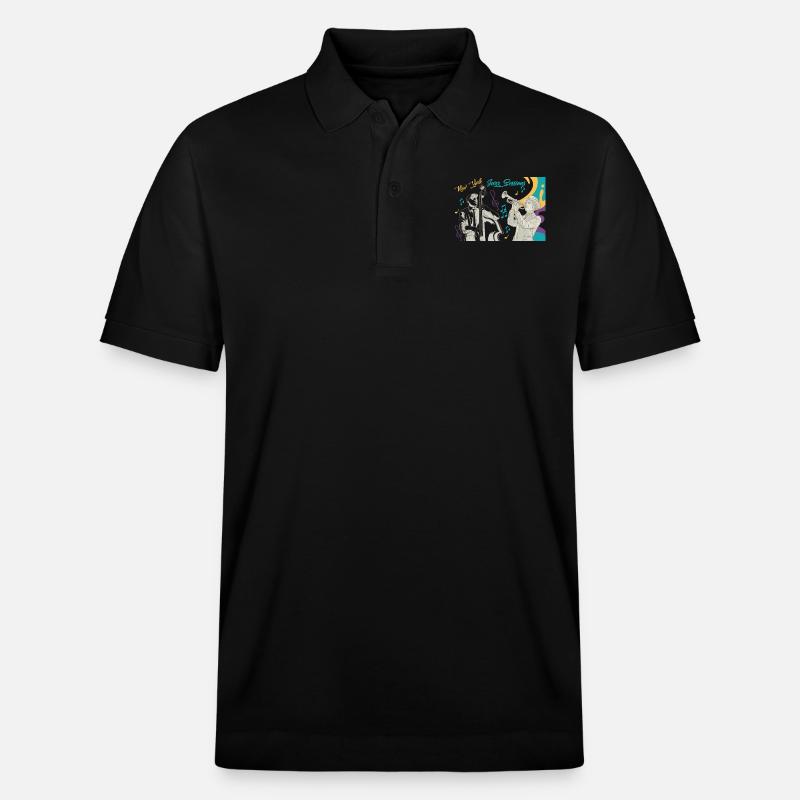 NY JAZZ SESSIONS - Stanley/Stella Unisex Bio-Poloshirt PREPSTER - Schwarz