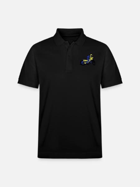 Speedway Team Sweden - Stanley/Stella Unisex Bio-Poloshirt PREPSTER - Schwarz